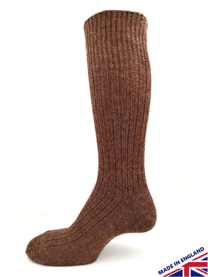 British wool half hose - Upper calf socks
