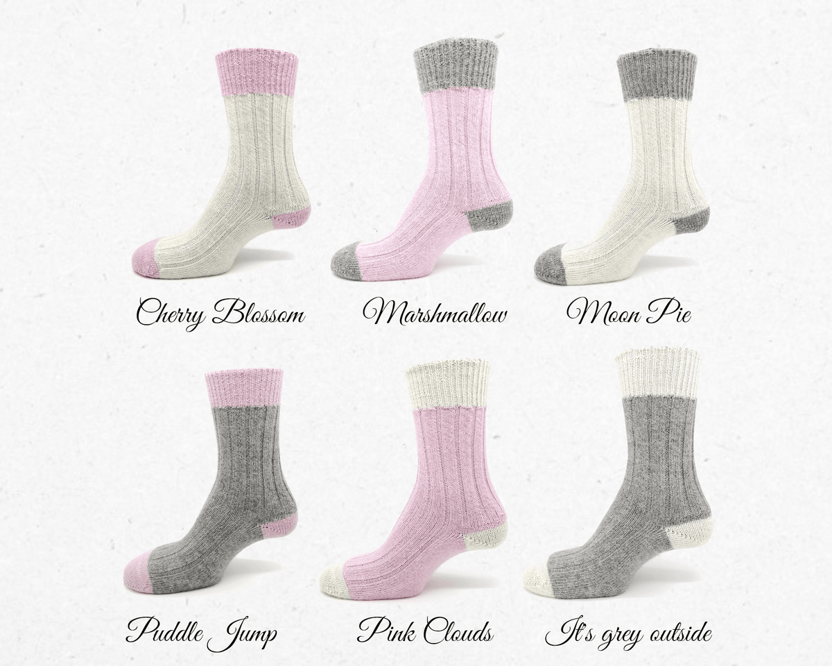 Ladies Alpaca Bed socks - The Comfort Sock