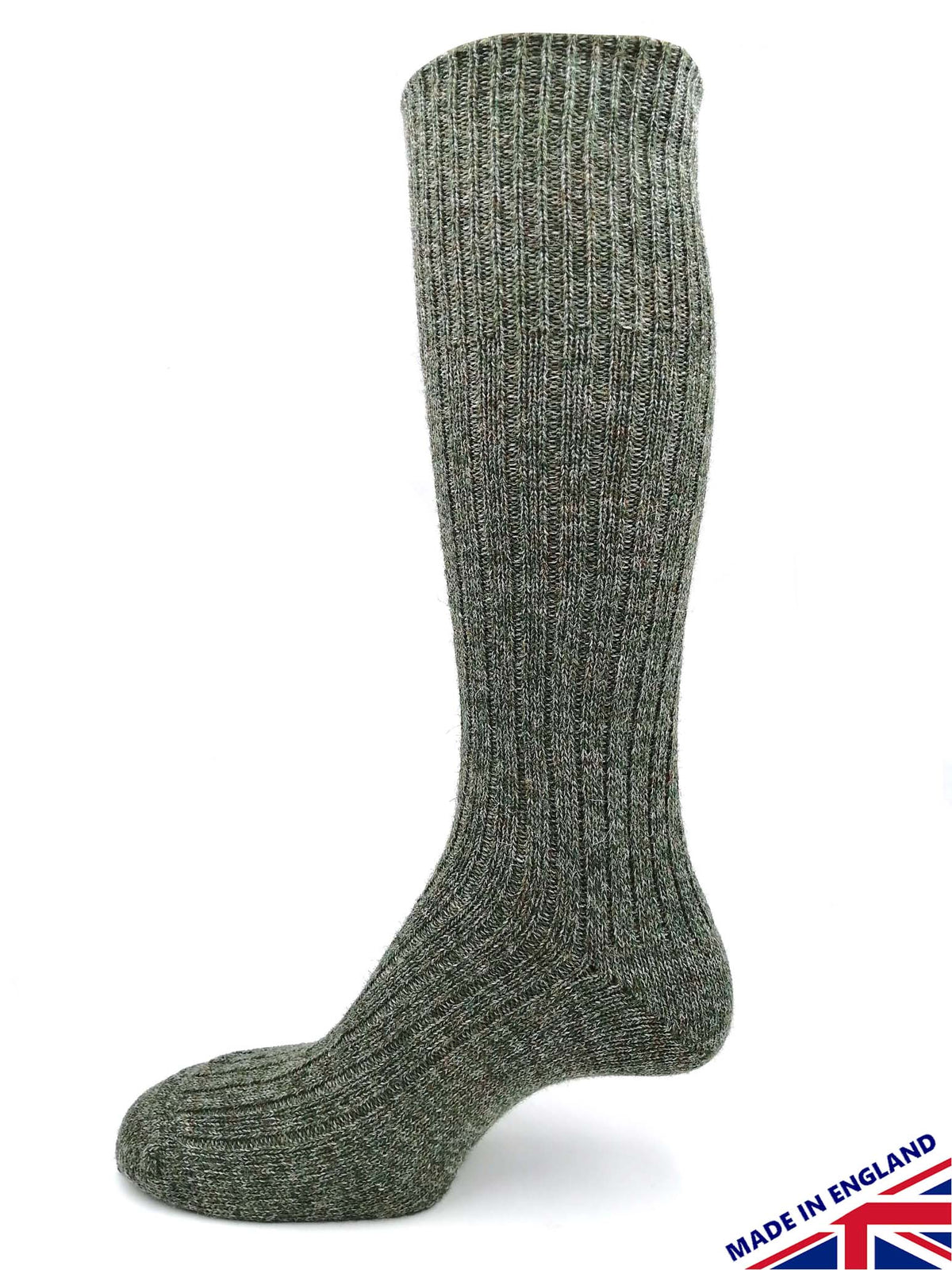 British wool half hose - Upper calf socks