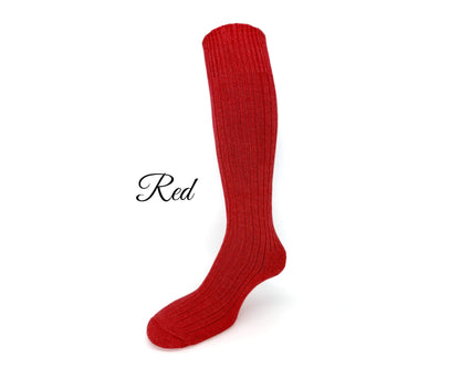Alpaca knee high socks