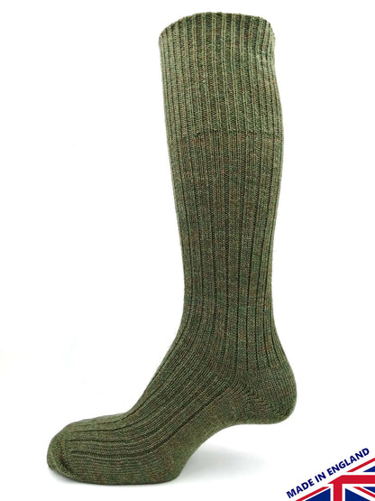 British wool half hose - Upper calf socks