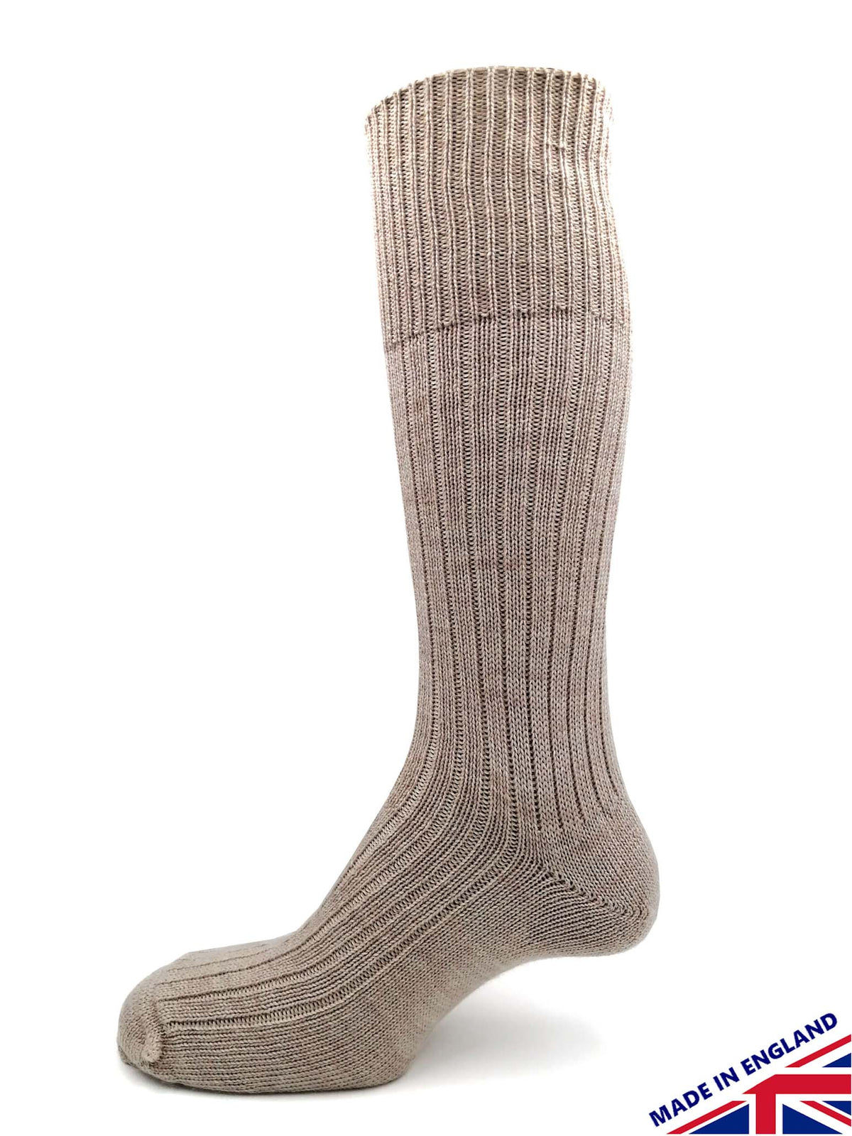 British wool half hose - Upper calf socks