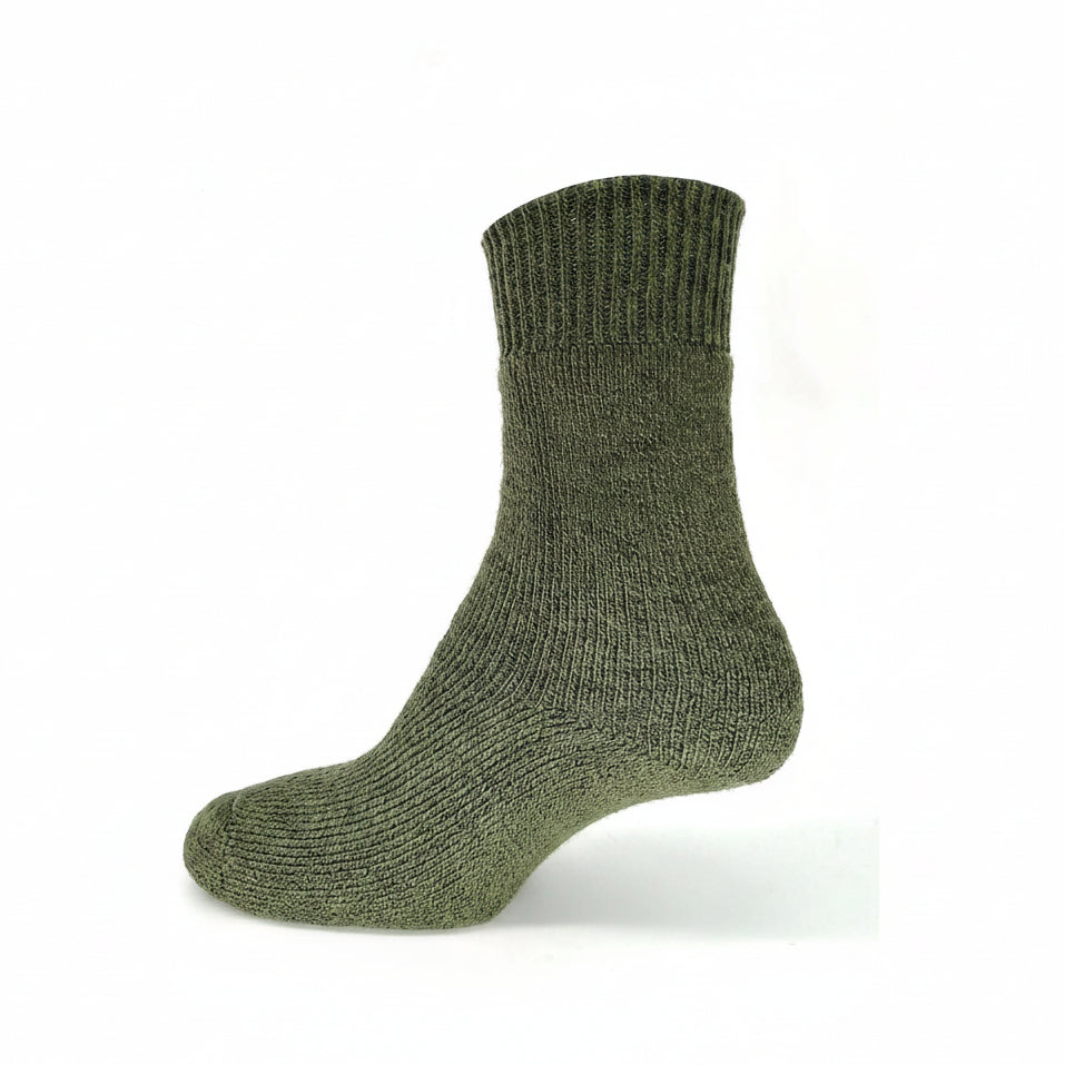 All over cushioned wool sock