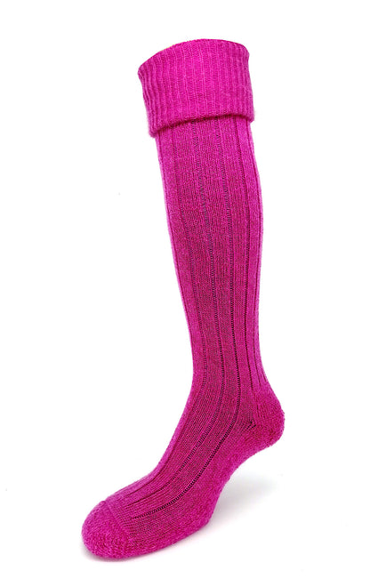 Mohair wellington socks