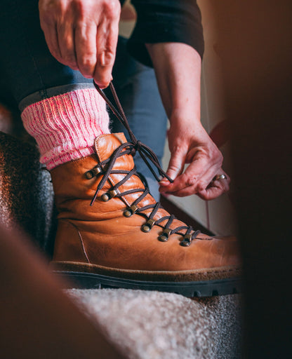 Ladies alpaca walking socks