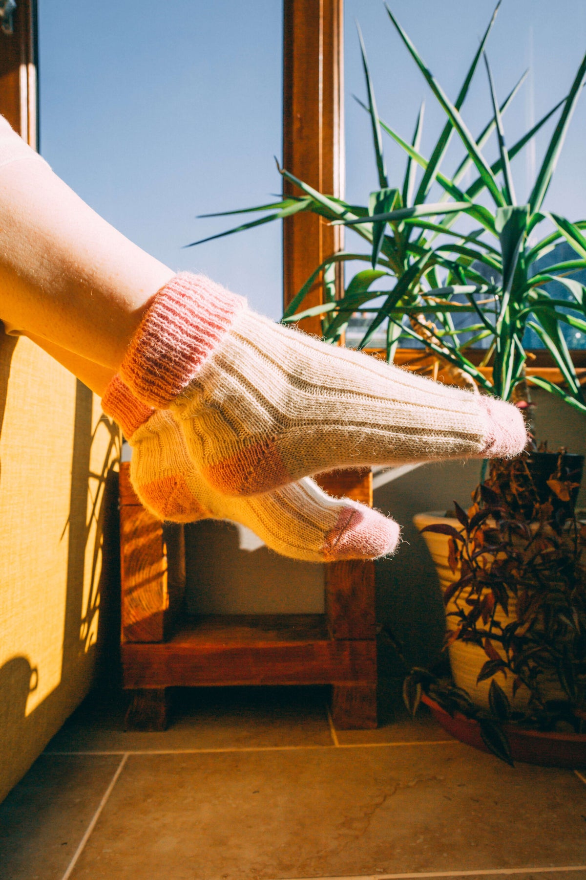 Ladies Alpaca Bed socks - The Comfort Sock