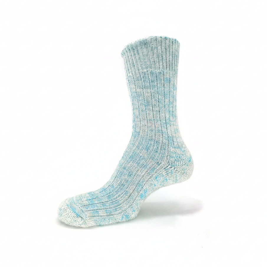 Mens alpaca cushioned walking socks