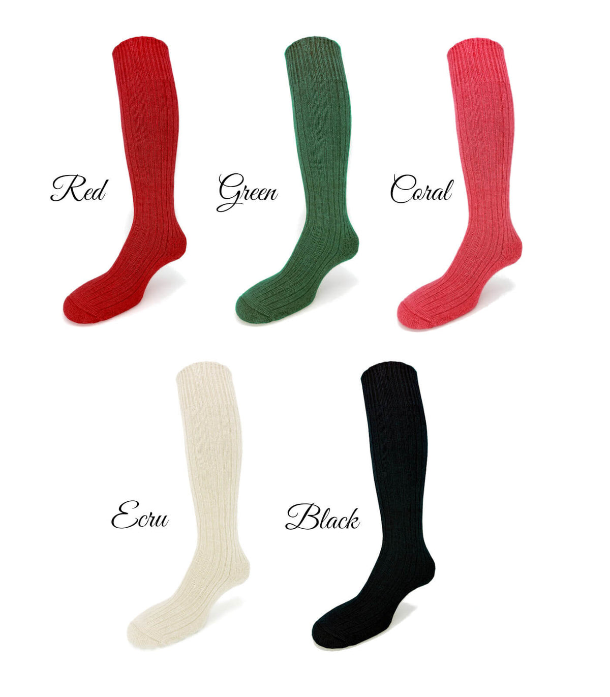 Alpaca knee high socks